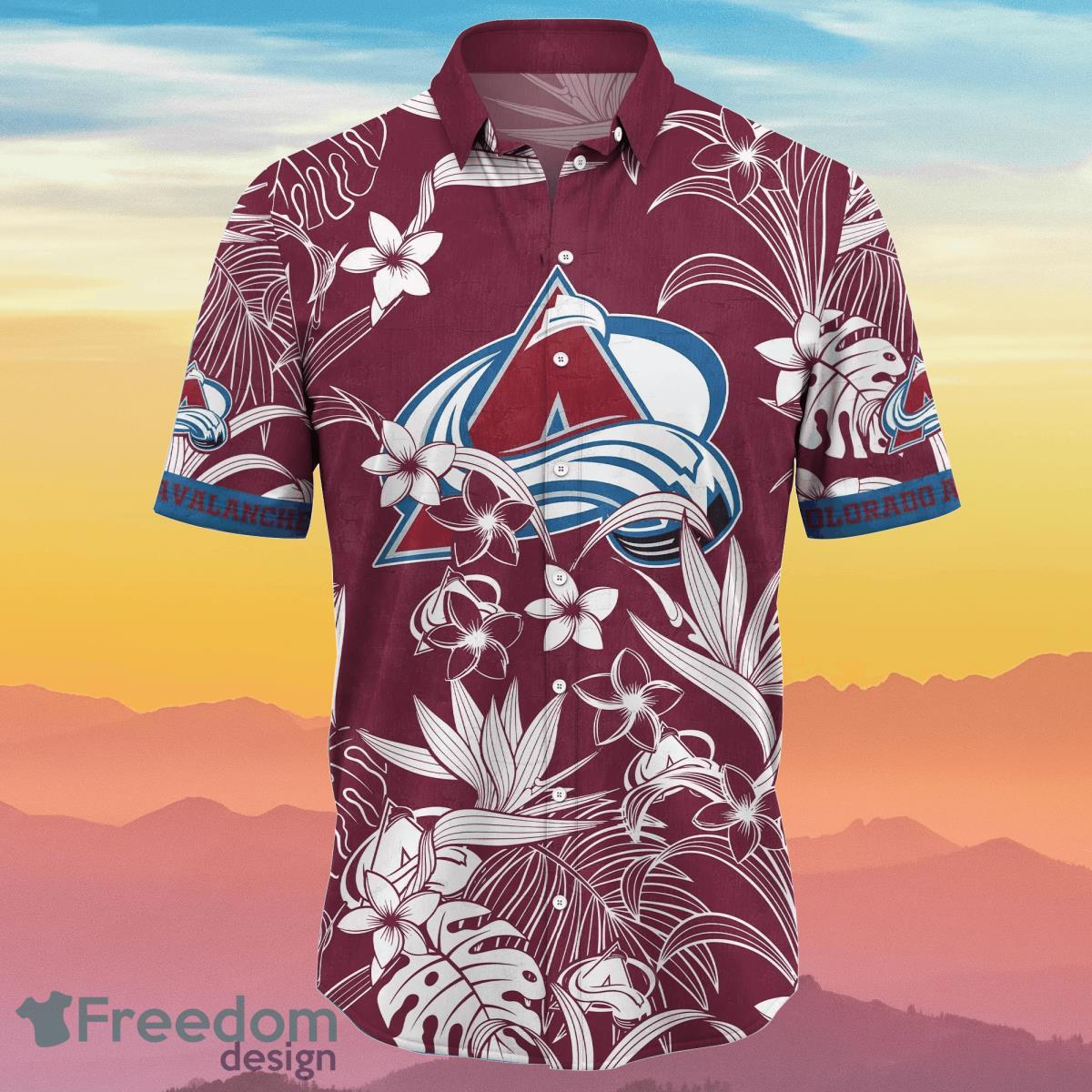 Colorado Avalanche NHL Tropical Skull Hawaii Shirt For Men And Women Gift  Hawaiian Shirt Fans - Freedomdesign
