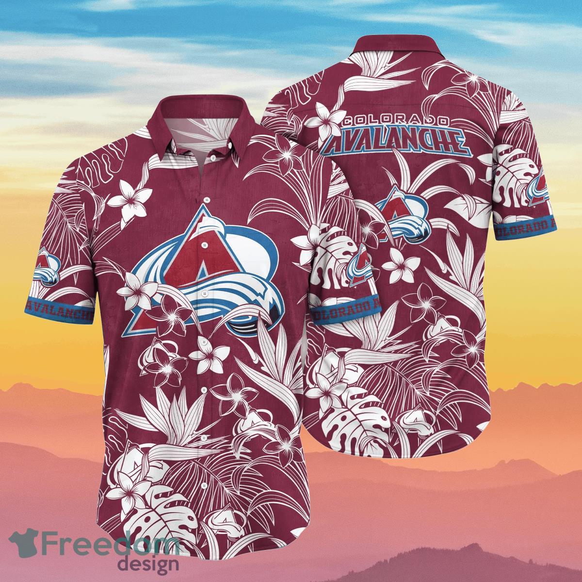 Colorado Avalanche NHL Hawaiian Shirt Summer Fruits Aloha Shirt - Trendy  Aloha