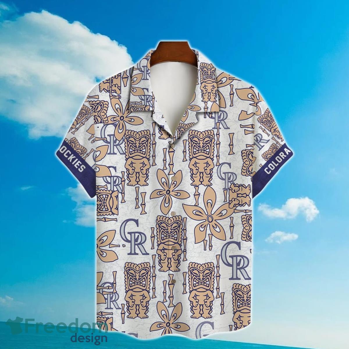 Colorado Rockies Major League Baseball MLB 2023 AOP Hawaiian Shirt For Men Women Product Photo 2