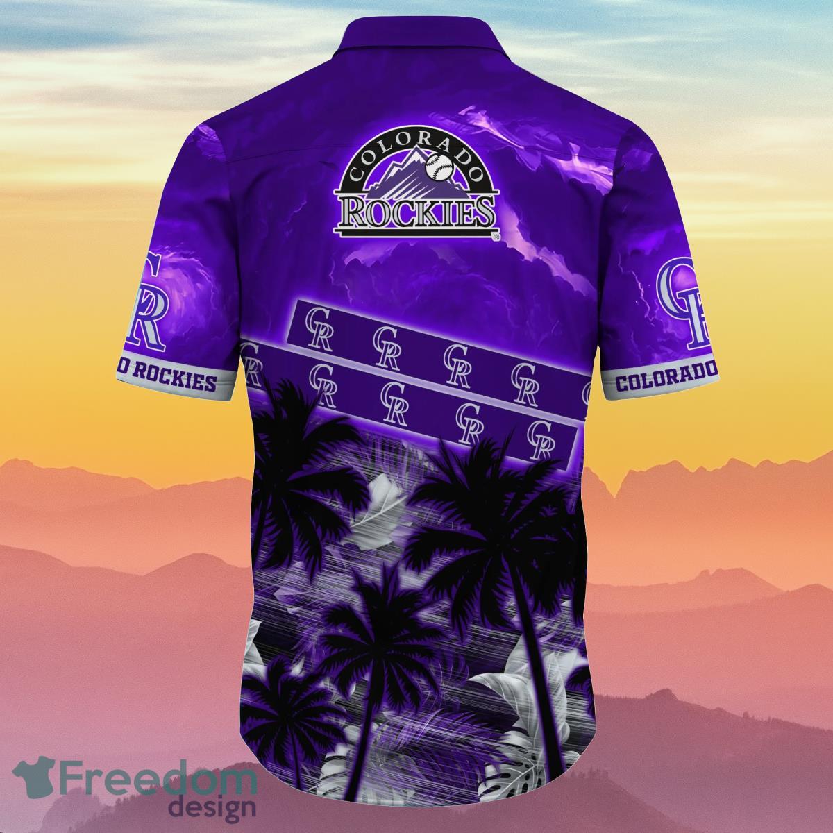 Colorado Rockies MLB Flower Hawaiian Shirt Special Gift For Real Fans -  Freedomdesign