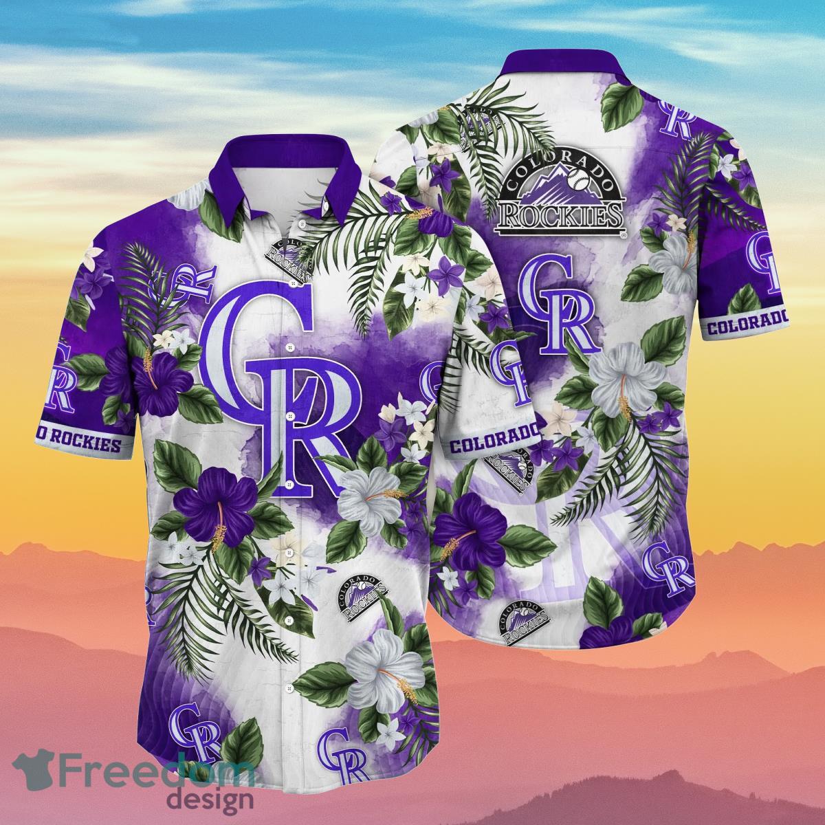 Colorado Rockies MLB Hawaii Shirt Independence Day Best Gift For