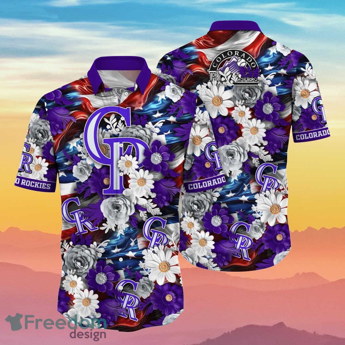 Colorado Rockies MLB Hawaii Shirt Independence Day Best Gift For Men And  Women Fans - Freedomdesign