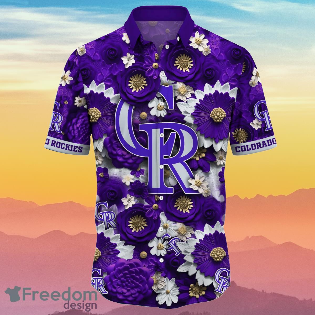 Colorado Rockies MLB Hawaiian Shirt For Men And Women Special Gift For Real Fans Product Photo 2