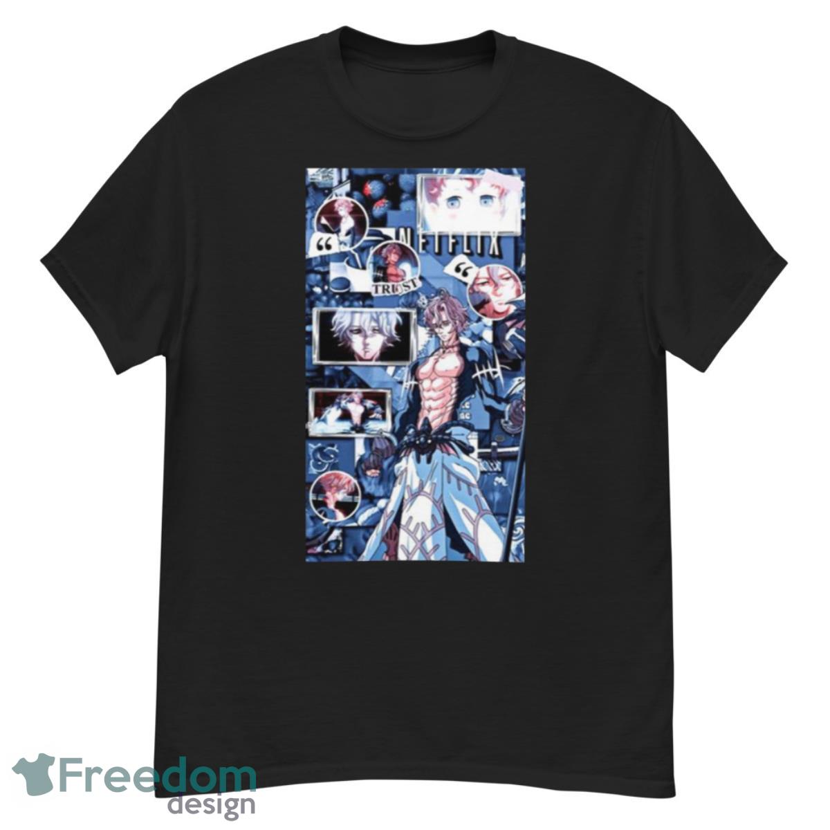 Colored Illustration Poseidon Japan Anime Shirt - G500 Men’s Classic T-Shirt