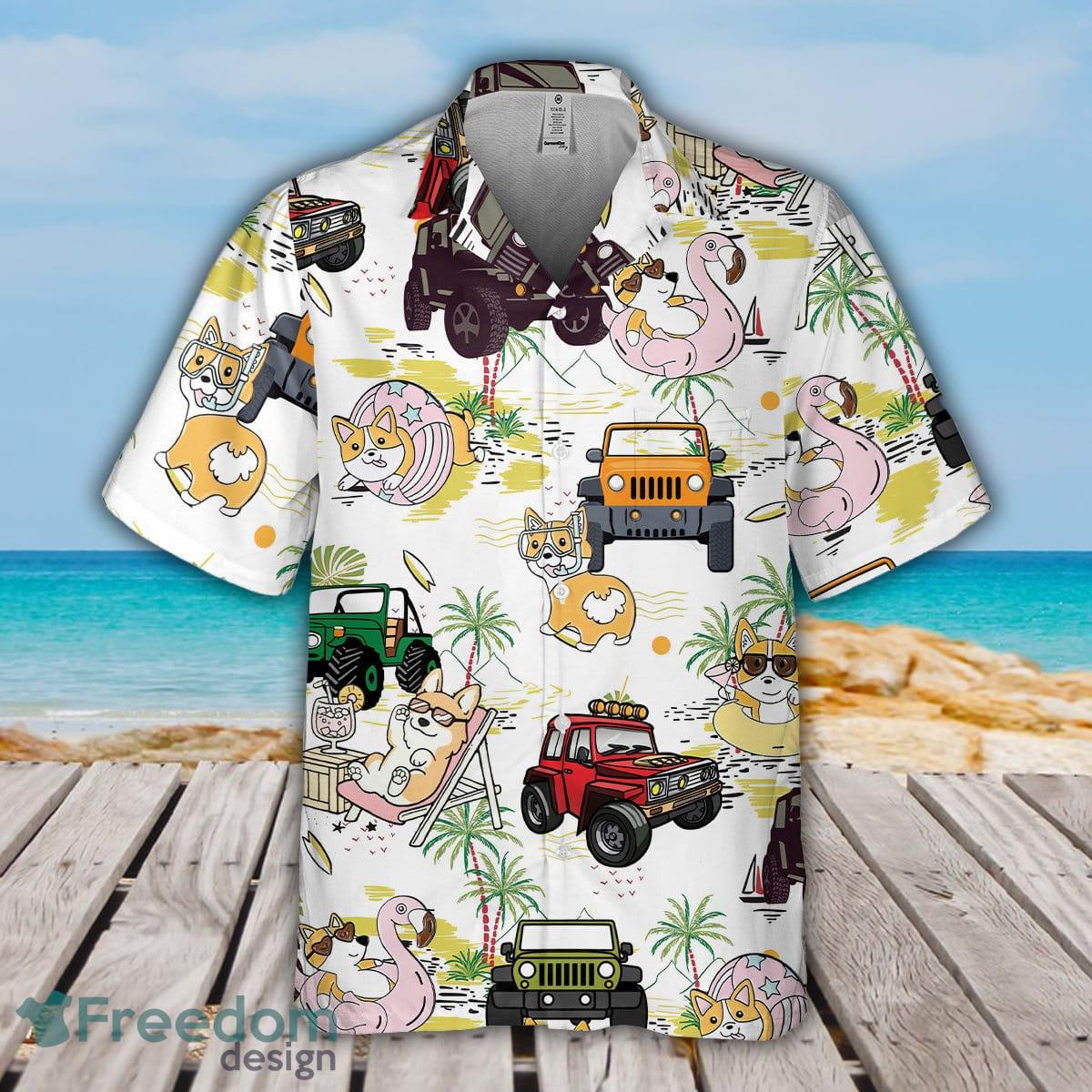 Jeep Car Fashion Hawaiian Shirt For Men And Women - Freedomdesign