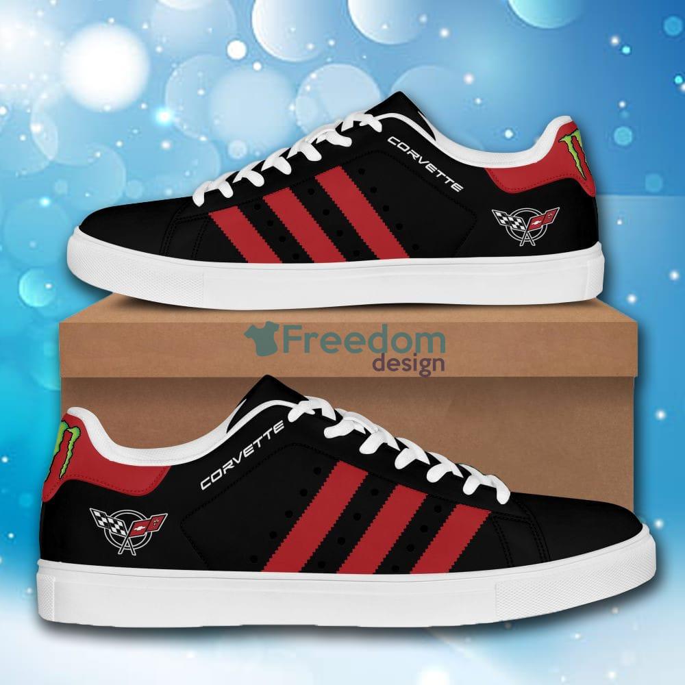 Corvette C5 Logo Car And Motorcycles Stan Smith Skate Shoes image Corvette C5 Logo Car And Motorcycles Stan Smith Skate Shoes - Corvette C5_2