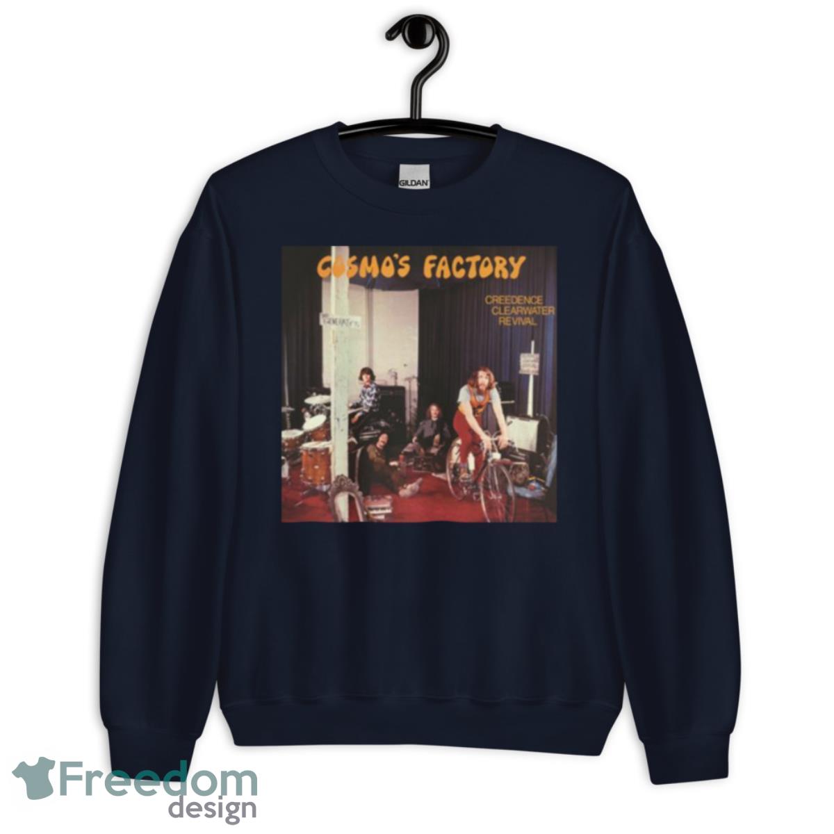 Cosmos Factory Creedence Clearwater Revival Ccr Rock Music Shirt - Unisex Crewneck Sweatshirt-1