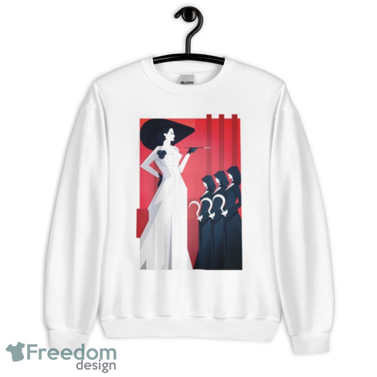 Countess Dimitrescu Shirt - Unisex Heavy Blend Crewneck Sweatshirt