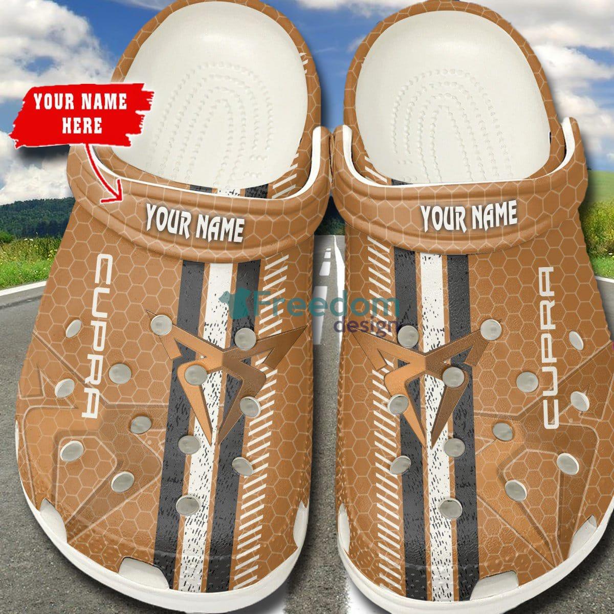 Cupra W Car And Motorcycles Logo Clog Shoes Custom Name - Cupra _1