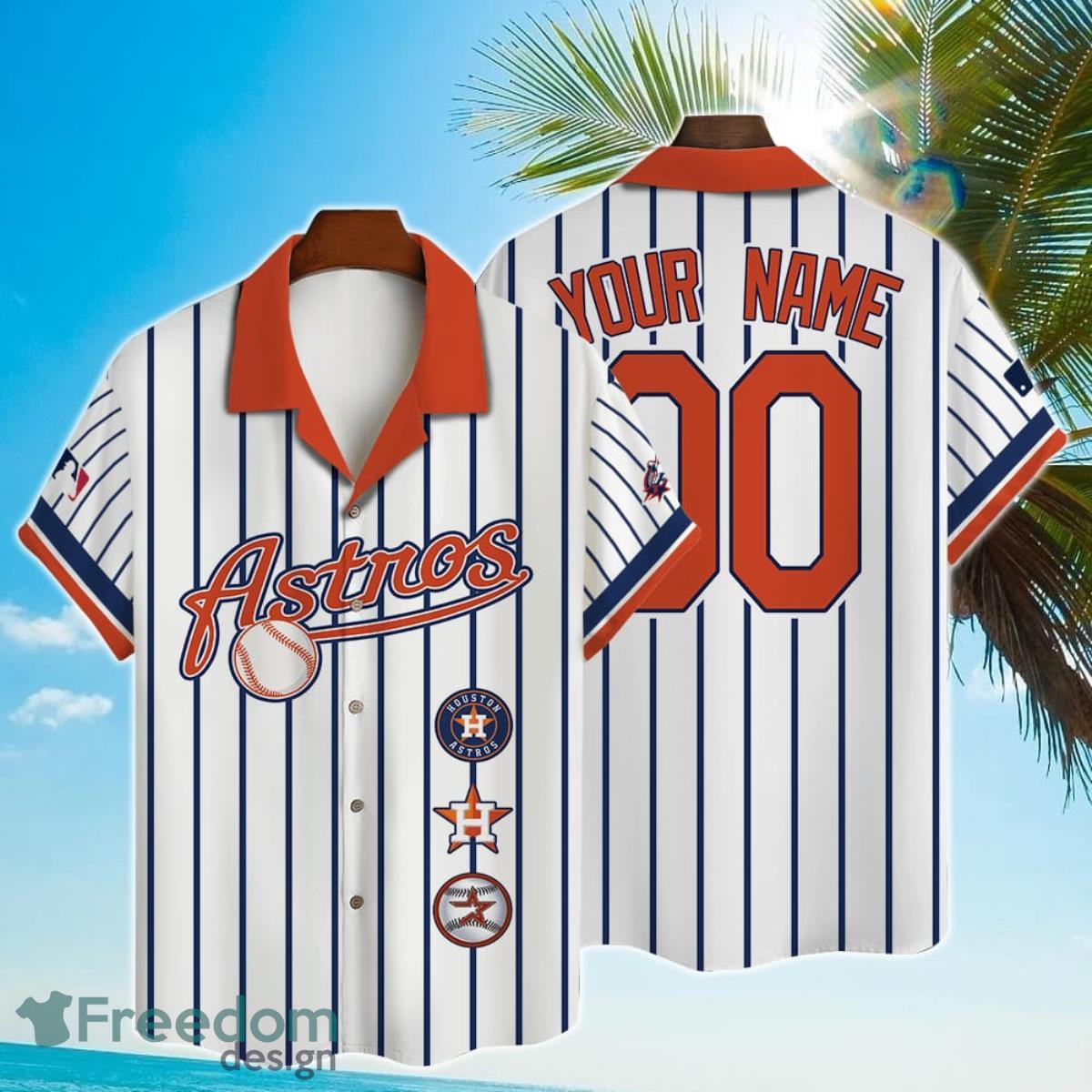 Custom Name And Number New York Yankees Baseball Cool Hawaiian Shirt -  Freedomdesign