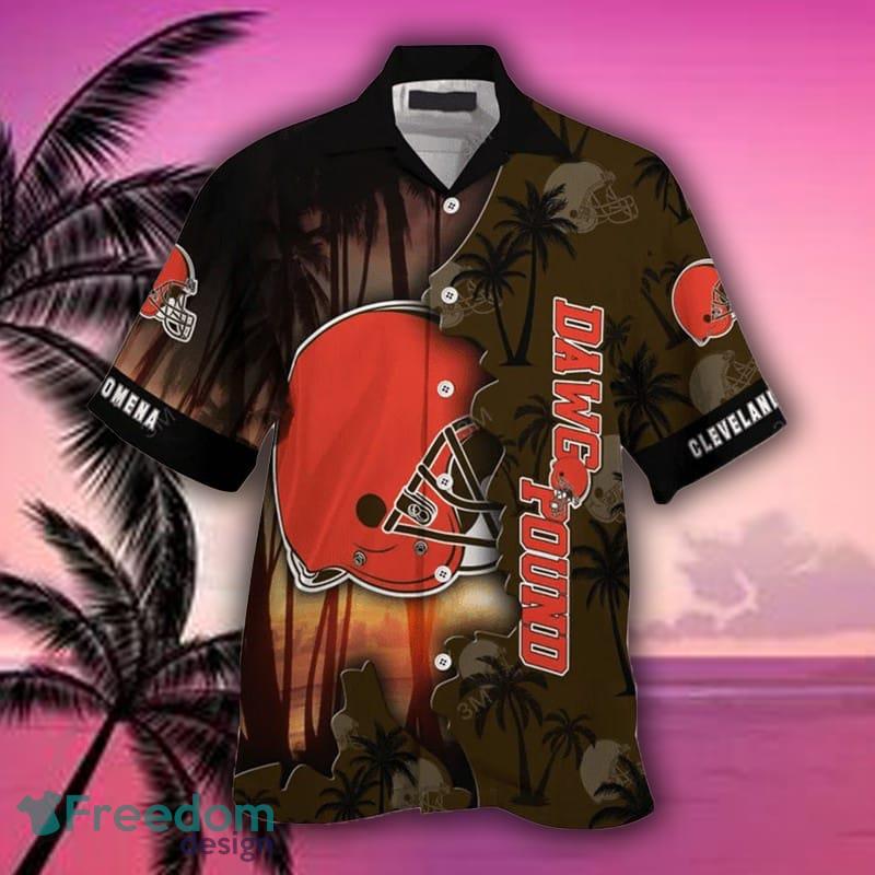 Cleveland Browns NFL Custom Name Hawaiian Shirt For Men And Women Great  Gift For True Fans - Freedomdesign