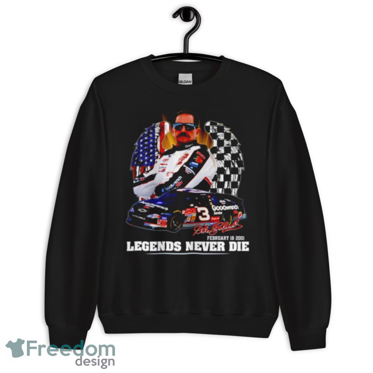 Dale Earnhardt Jr Legends Never Die Shirt - Unisex Crewneck Sweatshirt Dale Earnhardt Jr Legends Never Die Shirt - Unisex Crewneck Sweatshirt