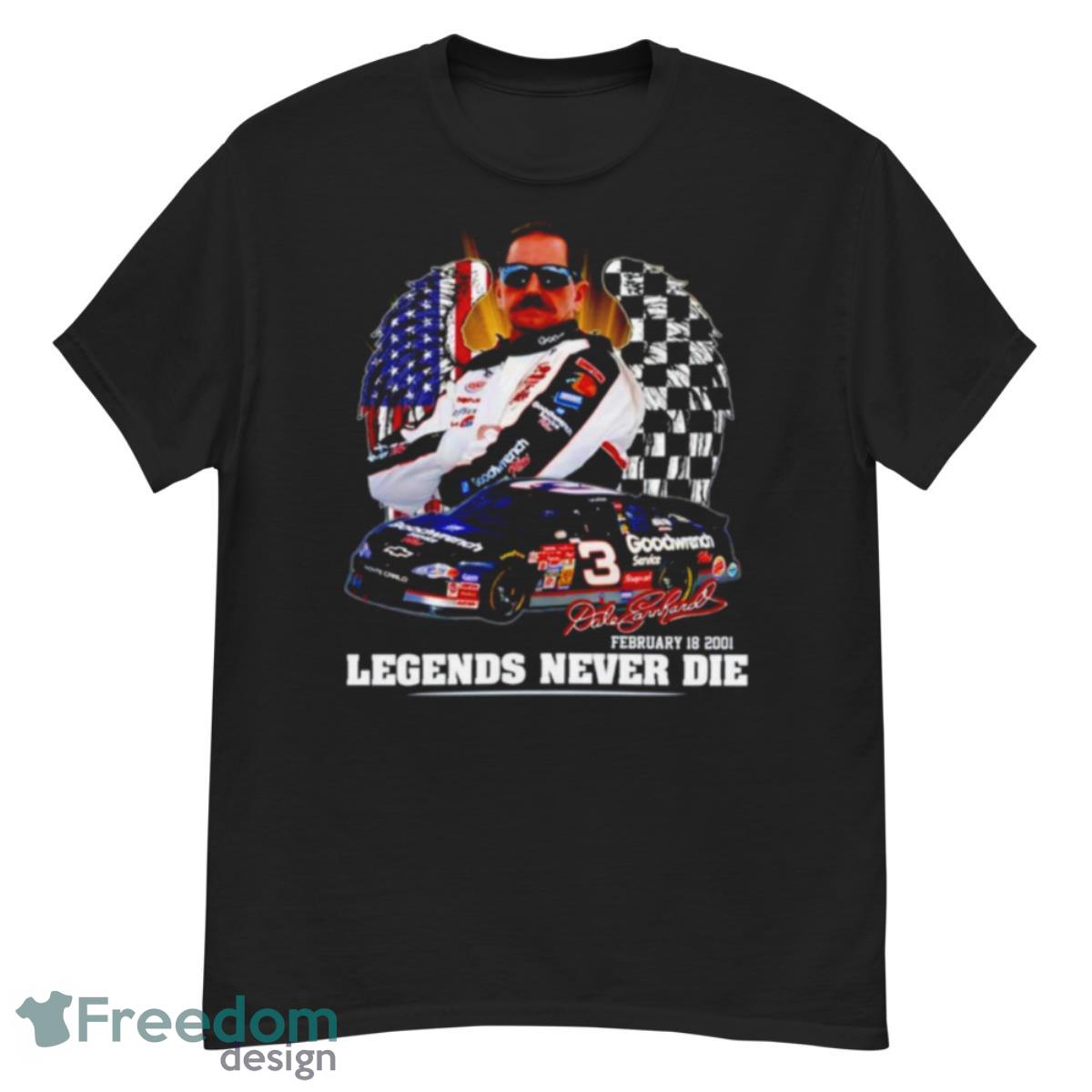 Dale Earnhardt Jr Legends Never Die Shirt - G500 Men’s Classic T-Shirt