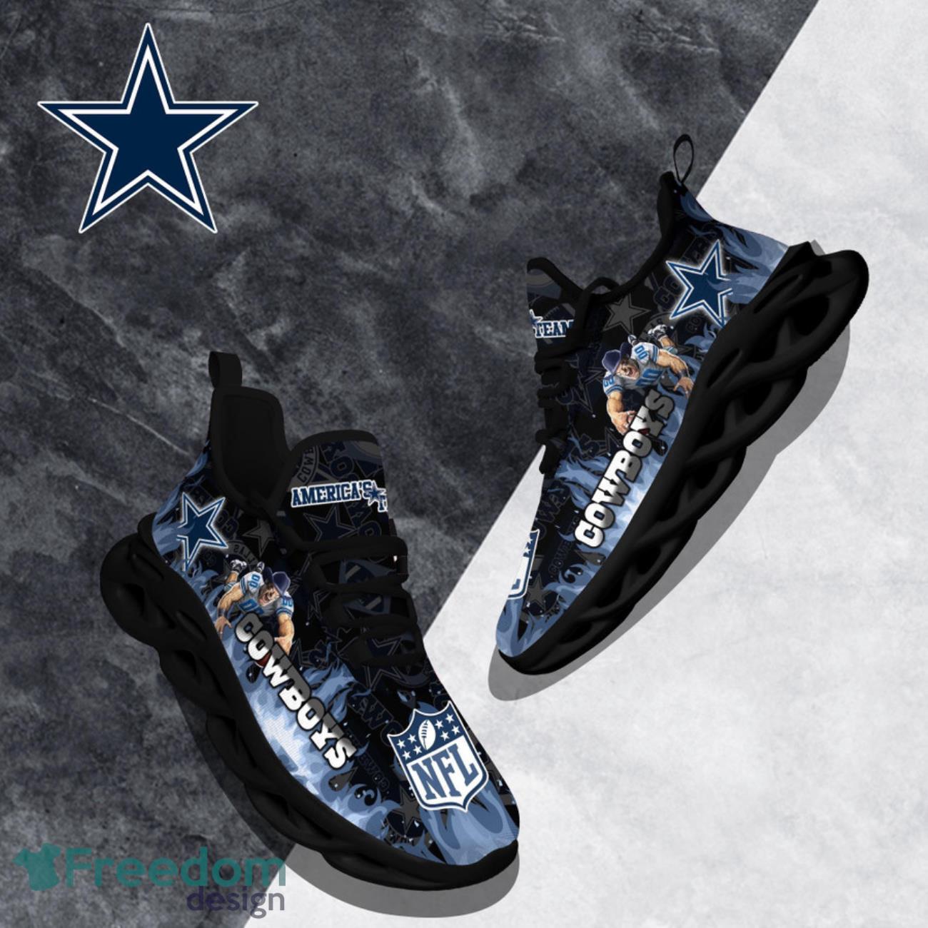 Dallas Cowboys NFL Clunky Max Soul Shoes - Freedomdesign