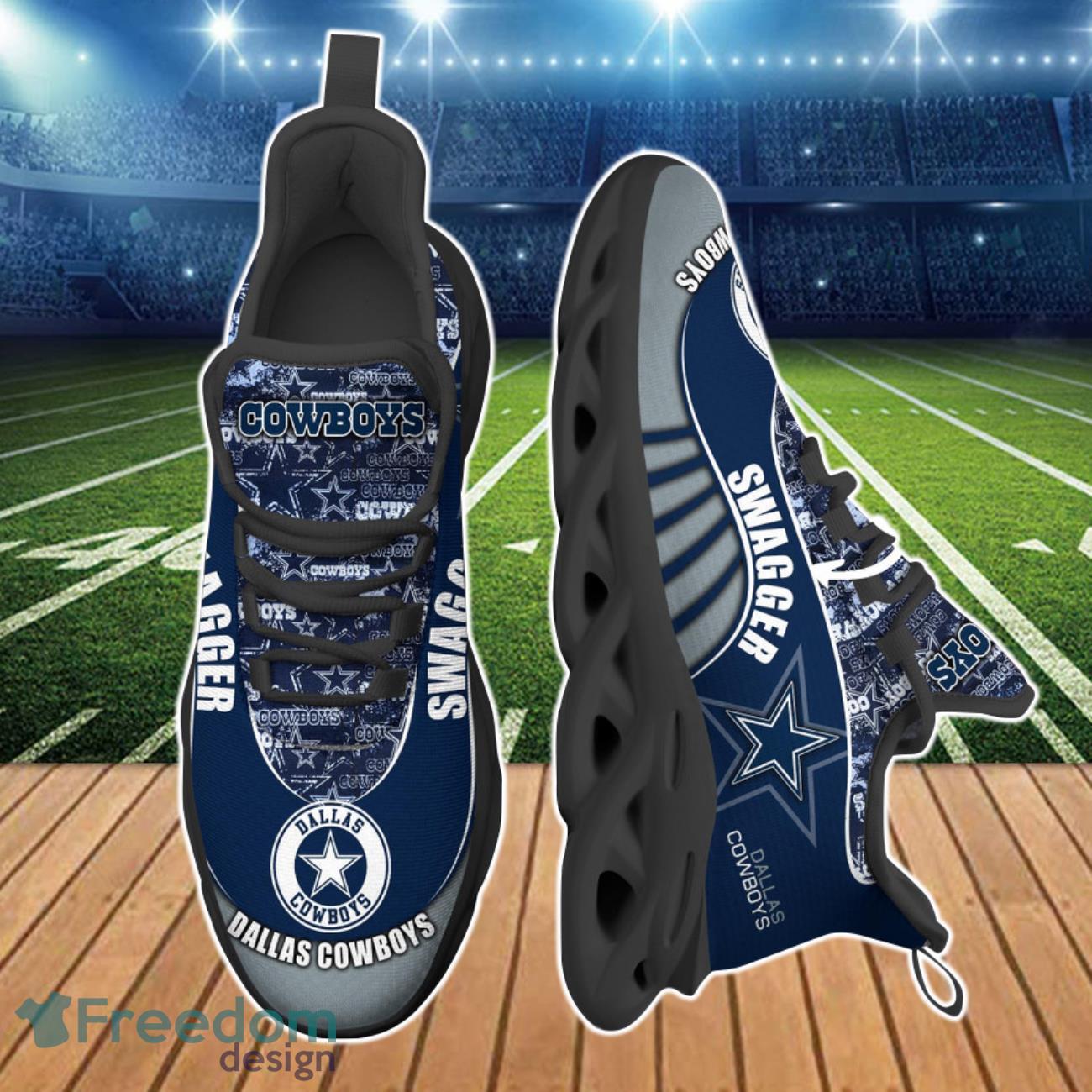 Dallas Cowboys NFL Clunky Max Soul Shoes Custom Best Gift For Fans