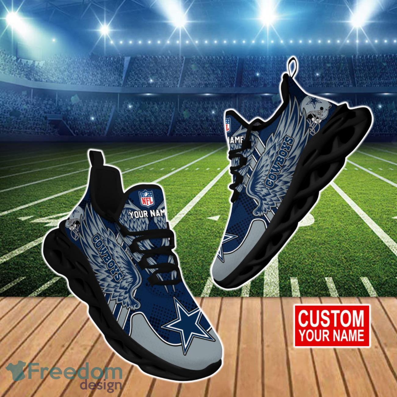 Dallas Cowboys NFL Clunky Max Soul Shoes Custom Gift For Fans Product Photo 1