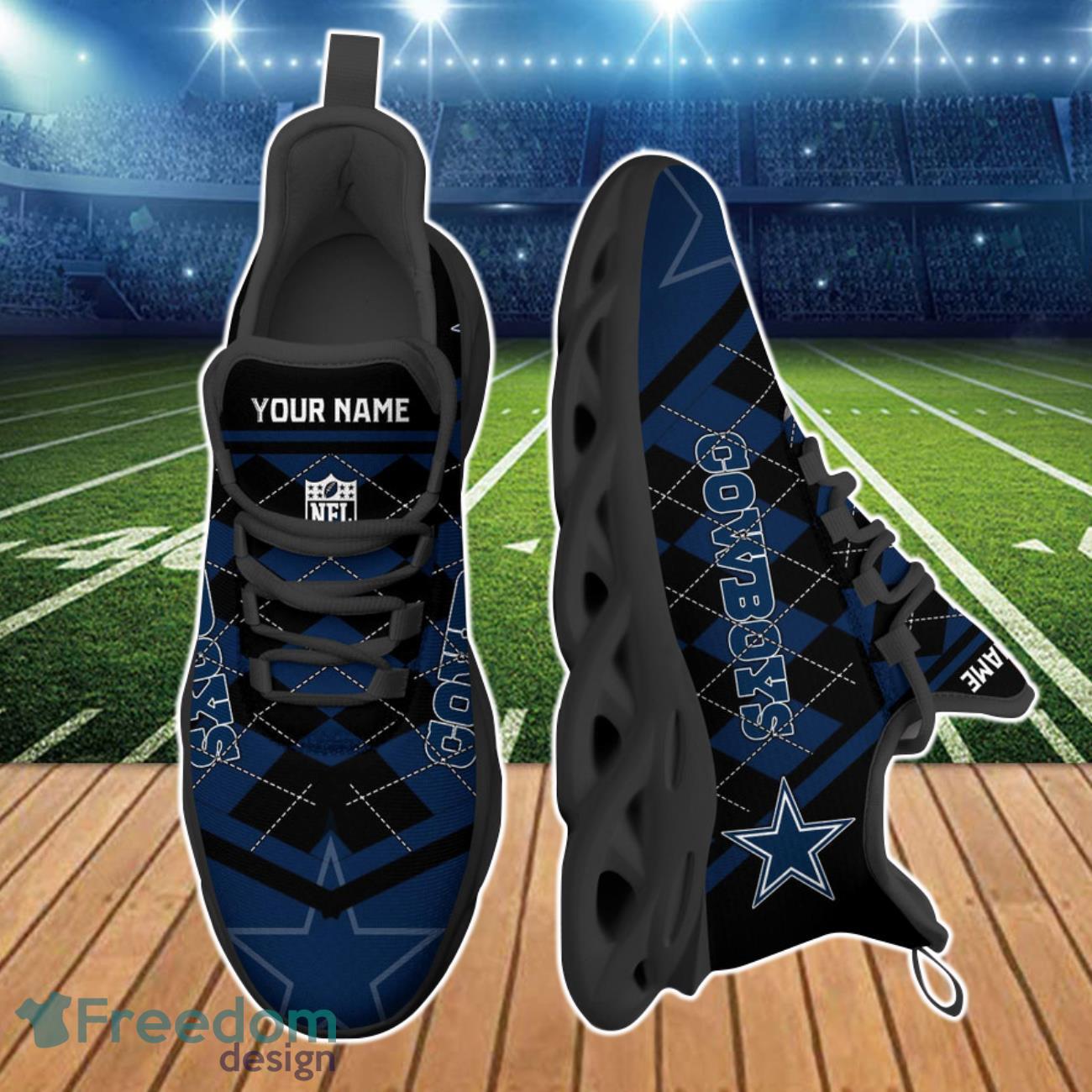 Dallas Cowboys NFL Clunky Max Soul Shoes Custom Gift For Real Fans Product Photo 2