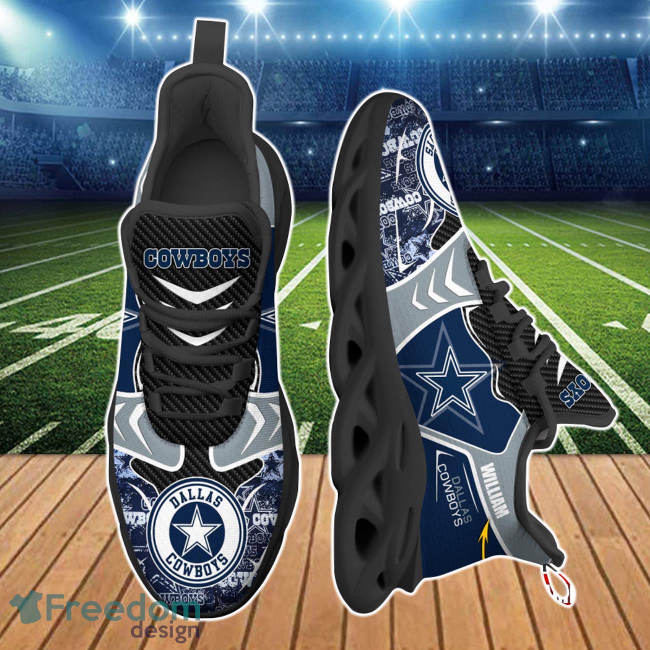 Dallas Cowboys NFL Clunky Max Soul Shoes Custom Gift For True Fans Product Photo 2