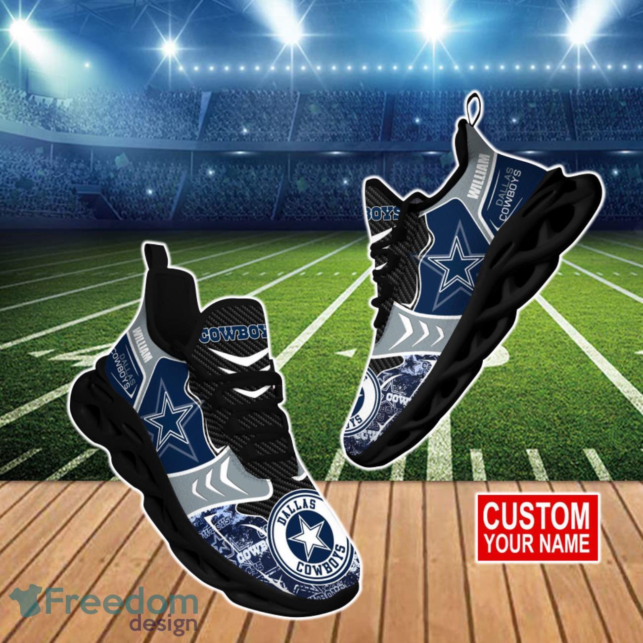 Dallas Cowboys NFL Clunky Max Soul Shoes Custom Gift For True Fans Product Photo 1