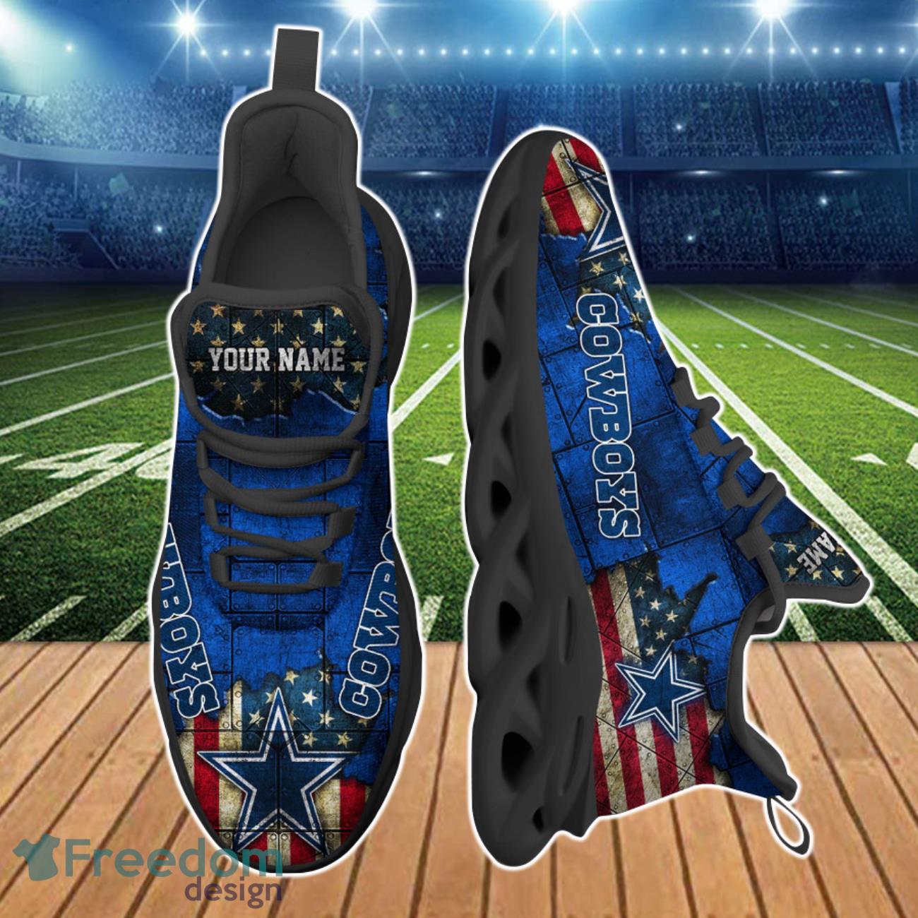 Dallas Cowboys NFL Clunky Max Soul Shoes Custom Ideal Gift For Fans Product Photo 2