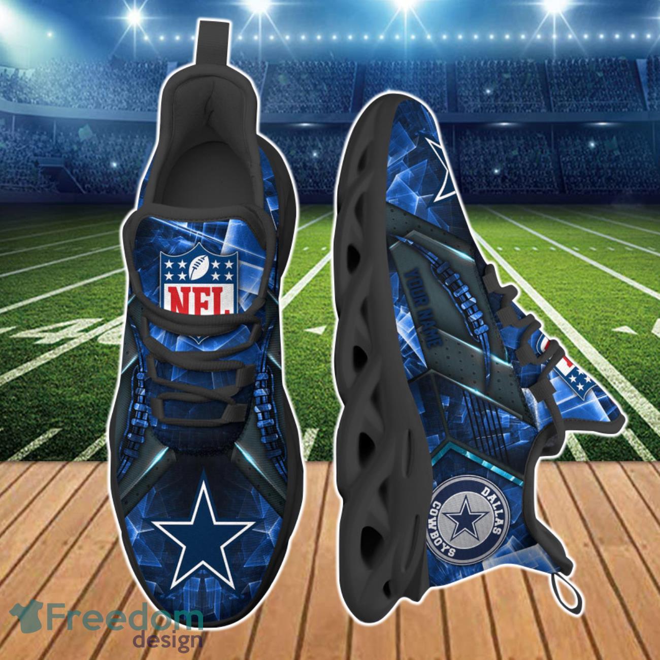 Dallas Cowboys NFL Clunky Max Soul Shoes Custom Ideal Gift For Real Fans Product Photo 2