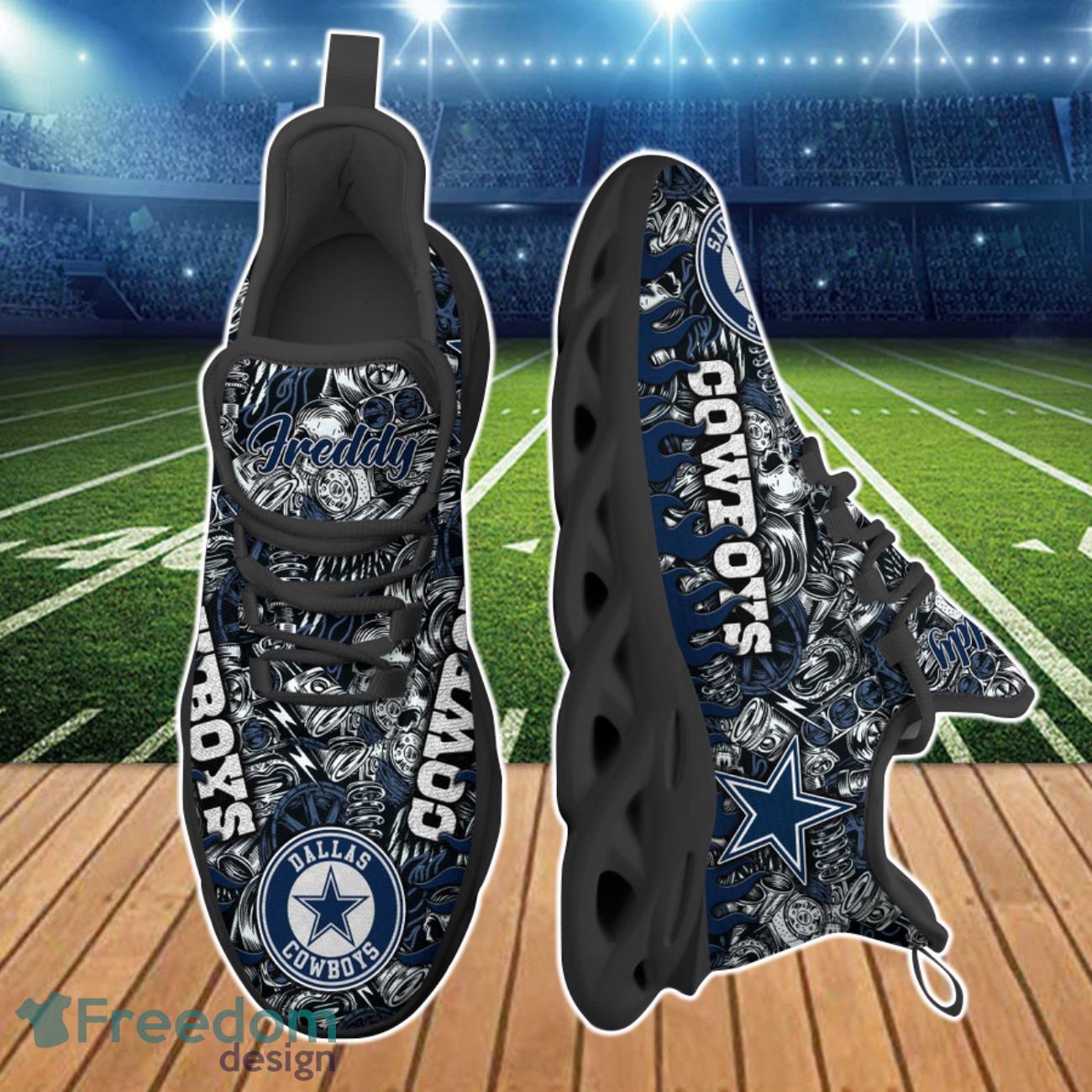 Dallas Cowboys NFL Clunky Max Soul Shoes Custom Ideal Gift For True Fans Product Photo 2