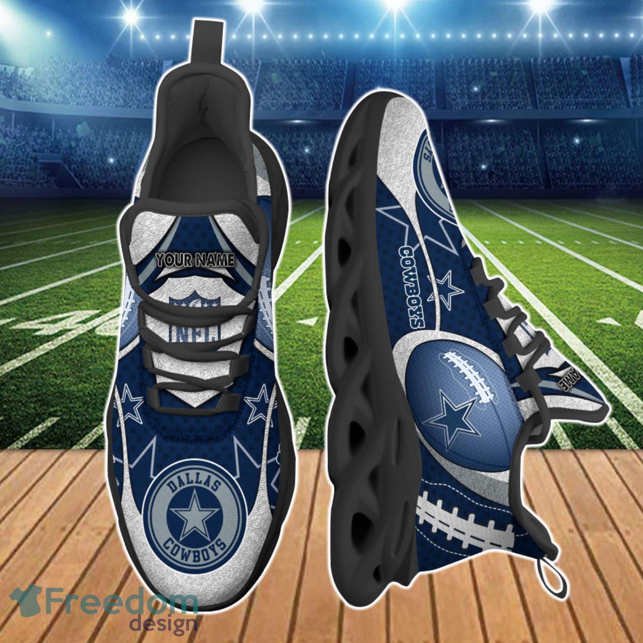 Dallas Cowboys NFL Clunky Max Soul Shoes Custom Special Gift For Fans Product Photo 2