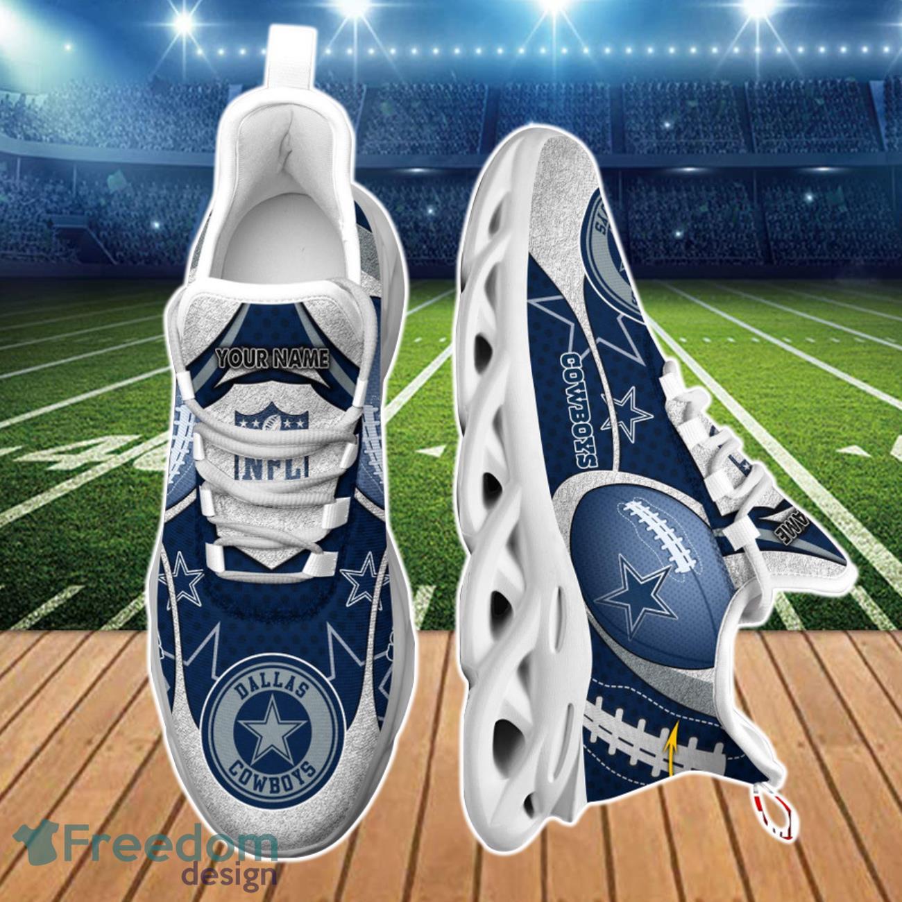 Dallas Cowboys NFL Clunky Max Soul Shoes Custom Special Gift For Fans -  Freedomdesign