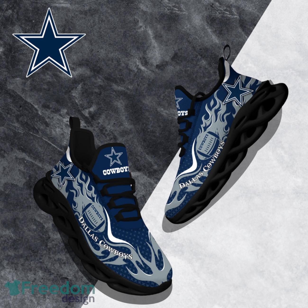 Dallas Cowboys NFL New Clunky Sneakers Max Soul Shoes For Men And Women -  Banantees