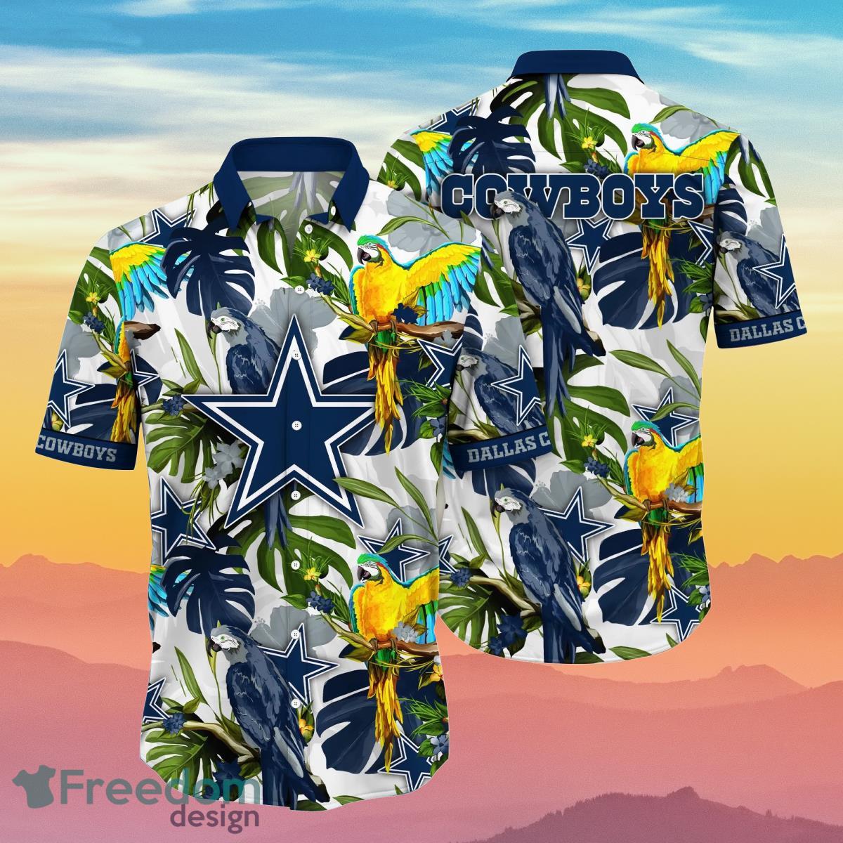 cowboys aloha shirt