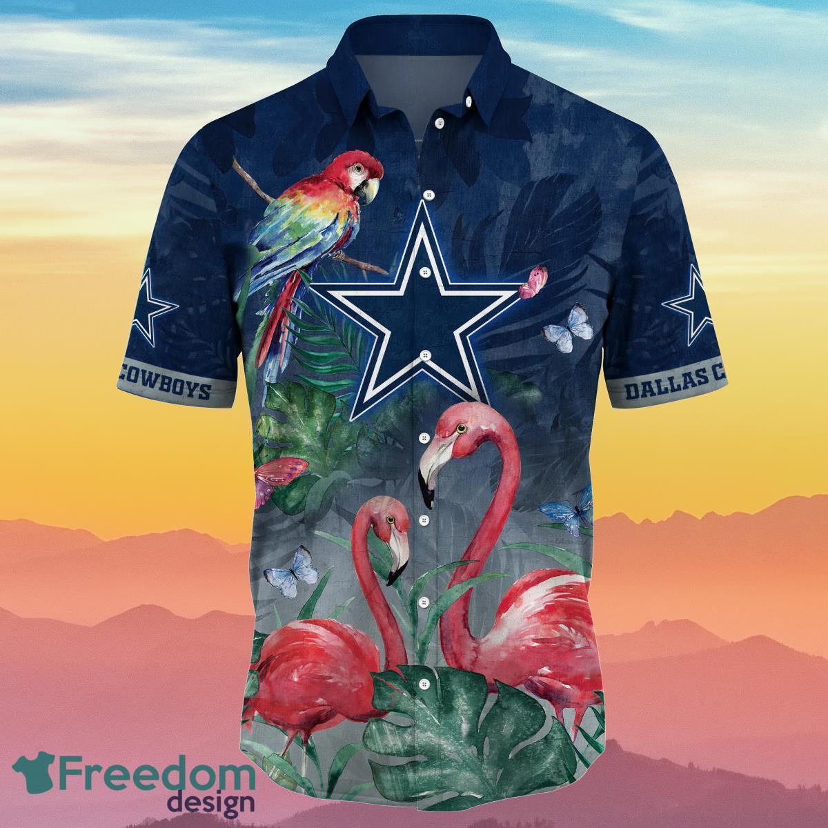 Dallas Cowboys NFL Flower Hawaiian Shirt Ideal Gift For Fans Product Photo 2