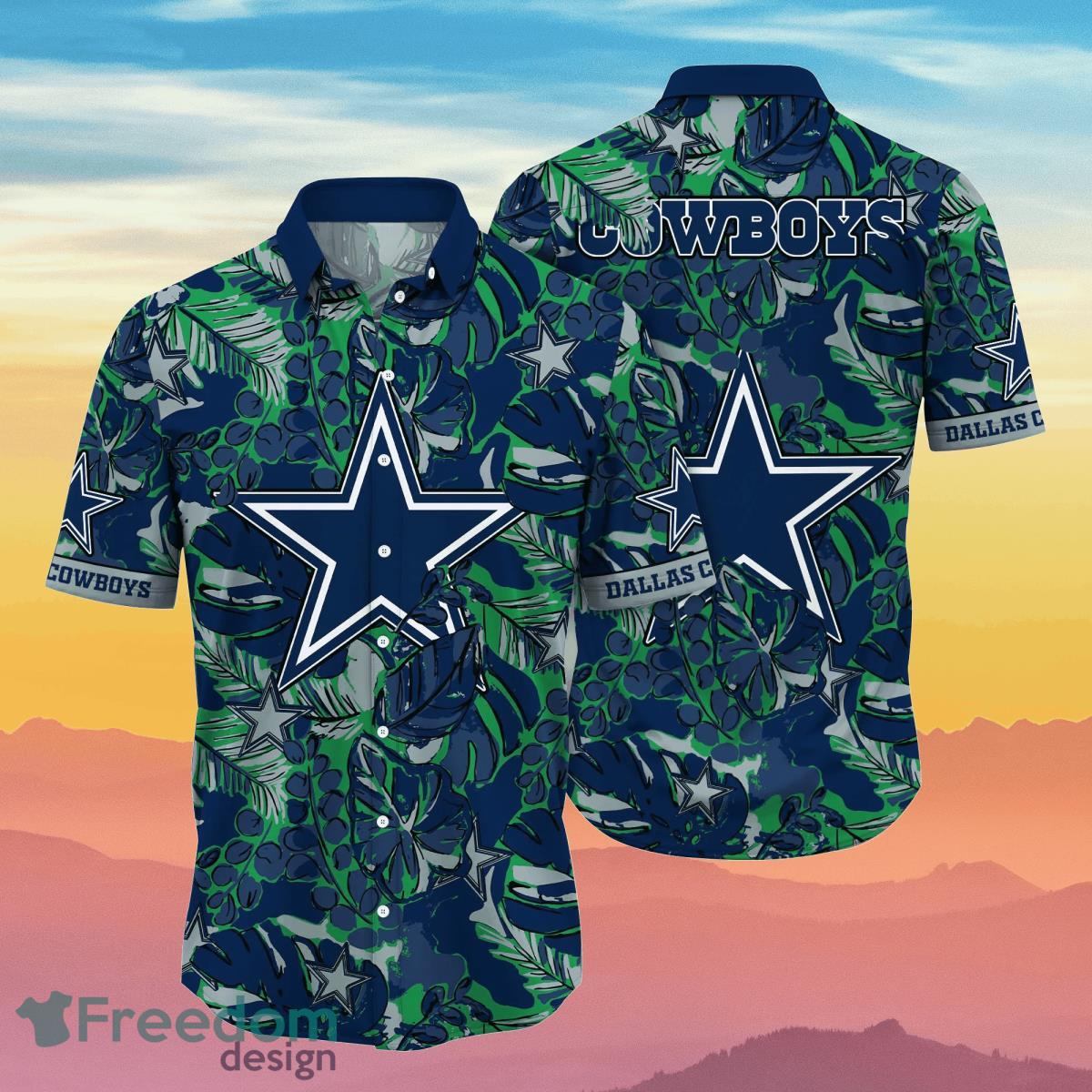 Dallas Cowboys NFL Flower Hawaiian Shirt Impressive Gift For Real Fans Product Photo 1