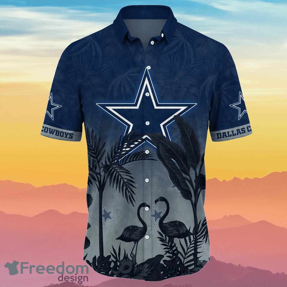 Dallas Cowboys NFL Flower Hawaiian Shirt Summer Football Gift For