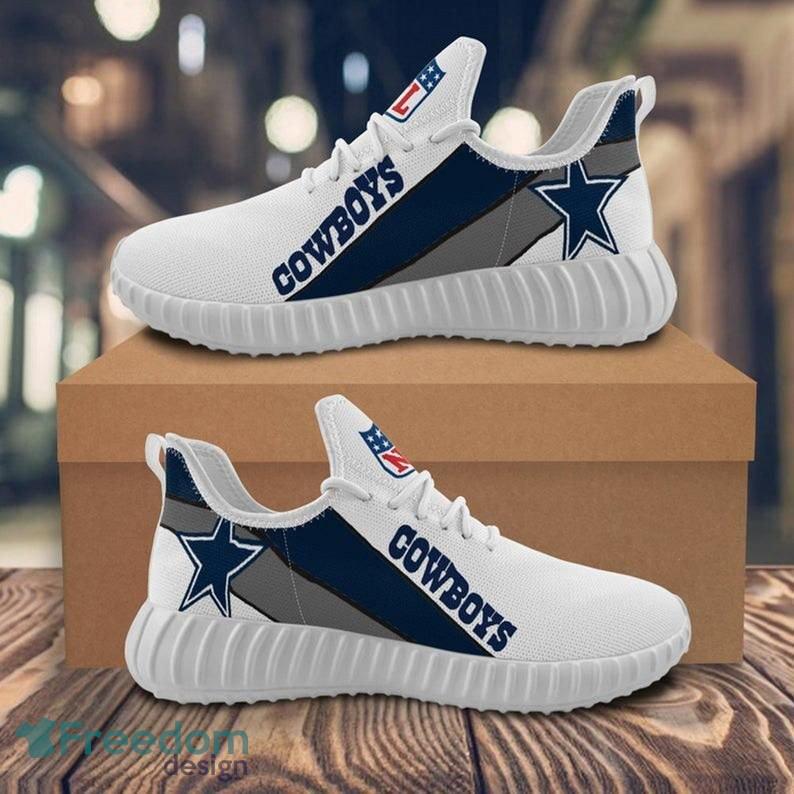 Dallas Cowboys Yeezy Shoes Iconic Running Sneakers For Men And