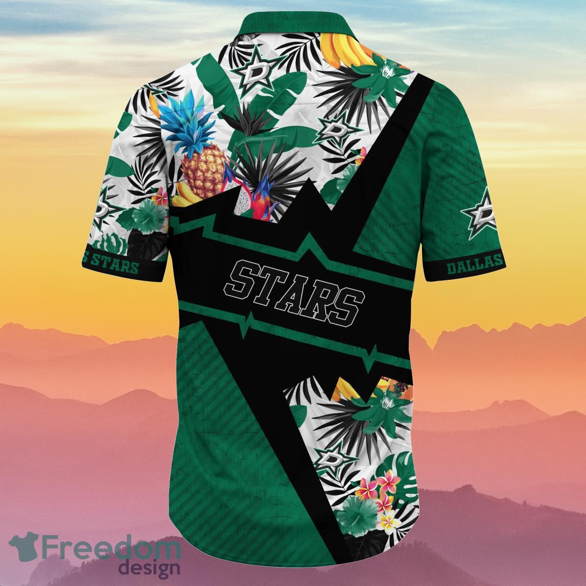 Dallas Stars NHL Flower Hawaiian Shirt Special Gift For Men And