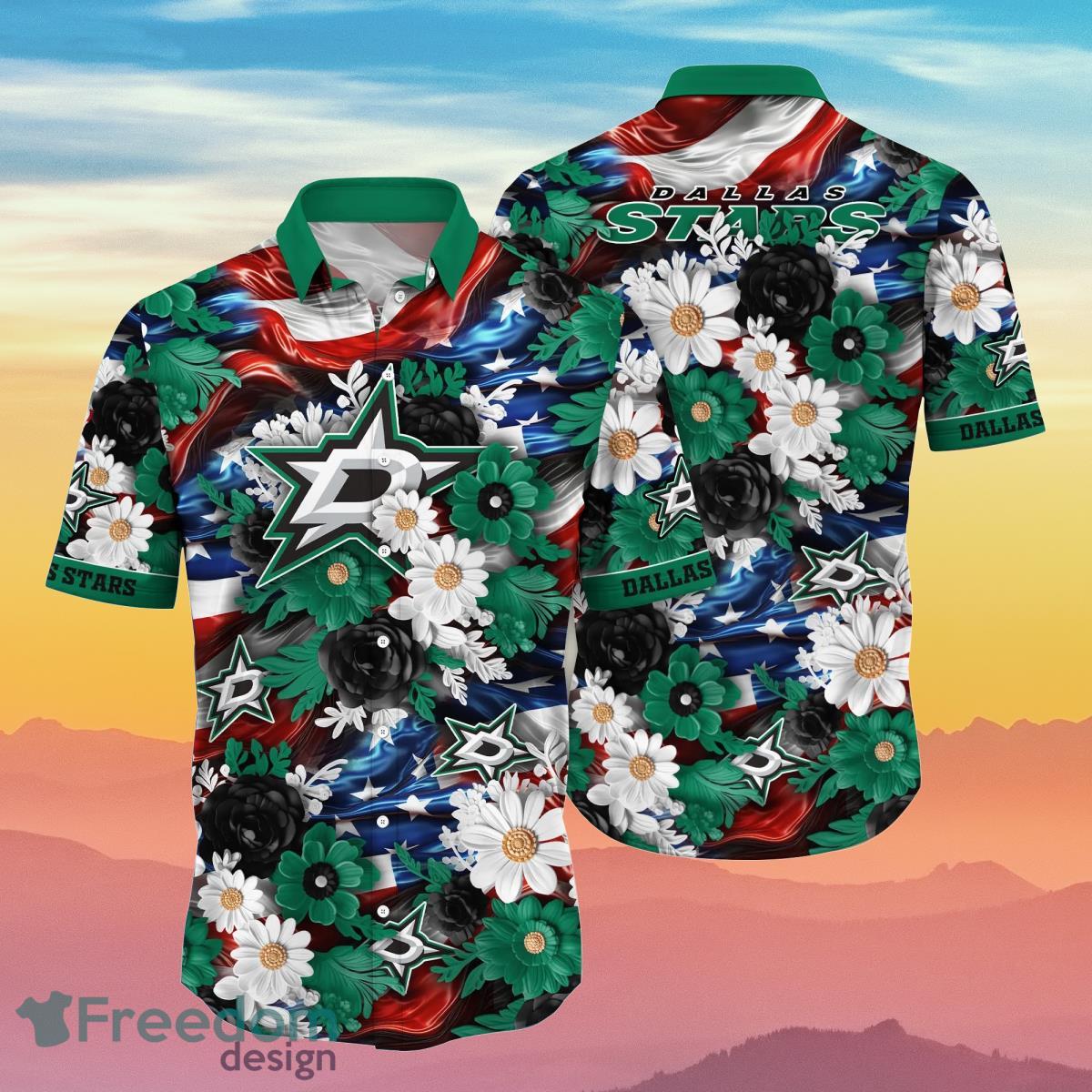 Dallas Stars NHL Hawaii Shirt Independence Day Summer Football Best Gift For Real Fans Product Photo 1