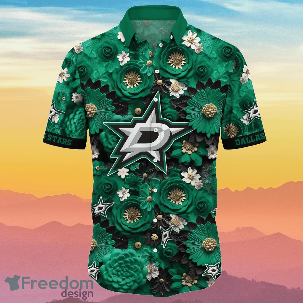 Dallas Stars NHL Hawaiian Shirt For Men And Women Special Gift For Real Fans Product Photo 2