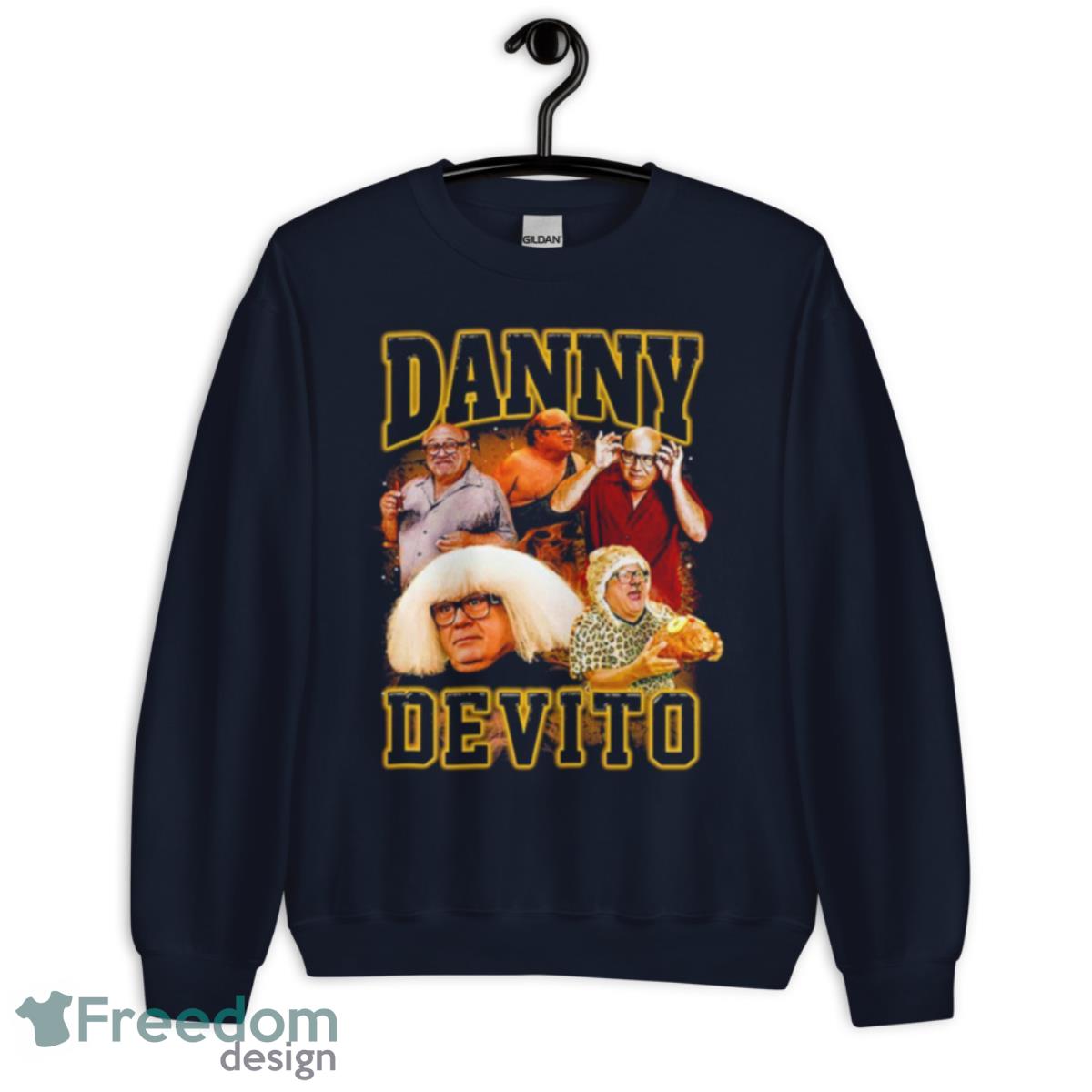 Danny Devito Retro Friday Beers Shirt - Unisex Crewneck Sweatshirt-1