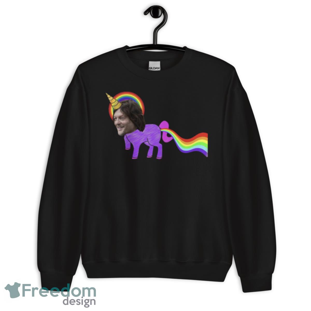 Daryl Dixon Normicorn Shirt image Daryl Dixon Normicorn Shirt - Unisex Crewneck Sweatshirt
