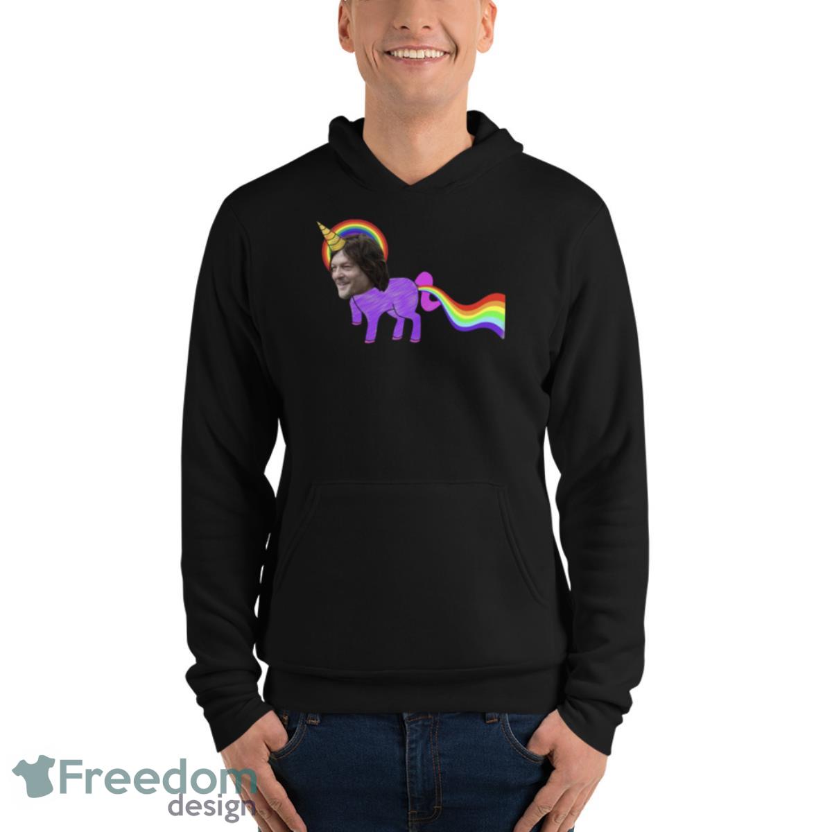 Daryl Dixon Normicorn Shirt - Unisex Fleece Pullover Hoodie Daryl Dixon Normicorn Shirt - Unisex Fleece Pullover Hoodie