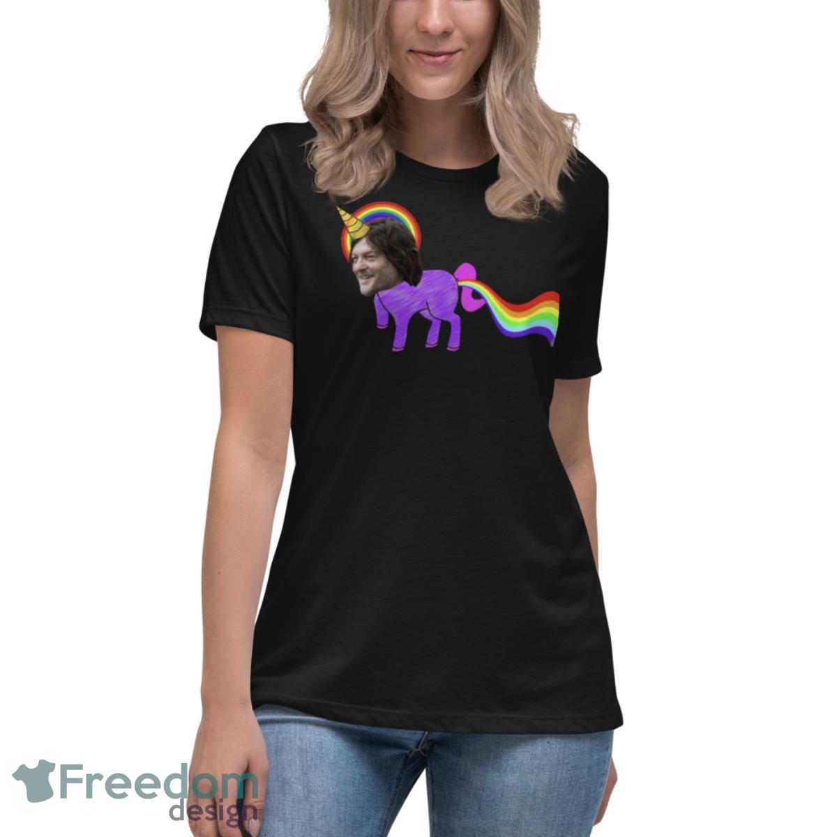 Daryl Dixon Normicorn Shirt - Womens Relaxed Short Sleeve Jersey Tee Daryl Dixon Normicorn Shirt - Womens Relaxed Short Sleeve Jersey Tee
