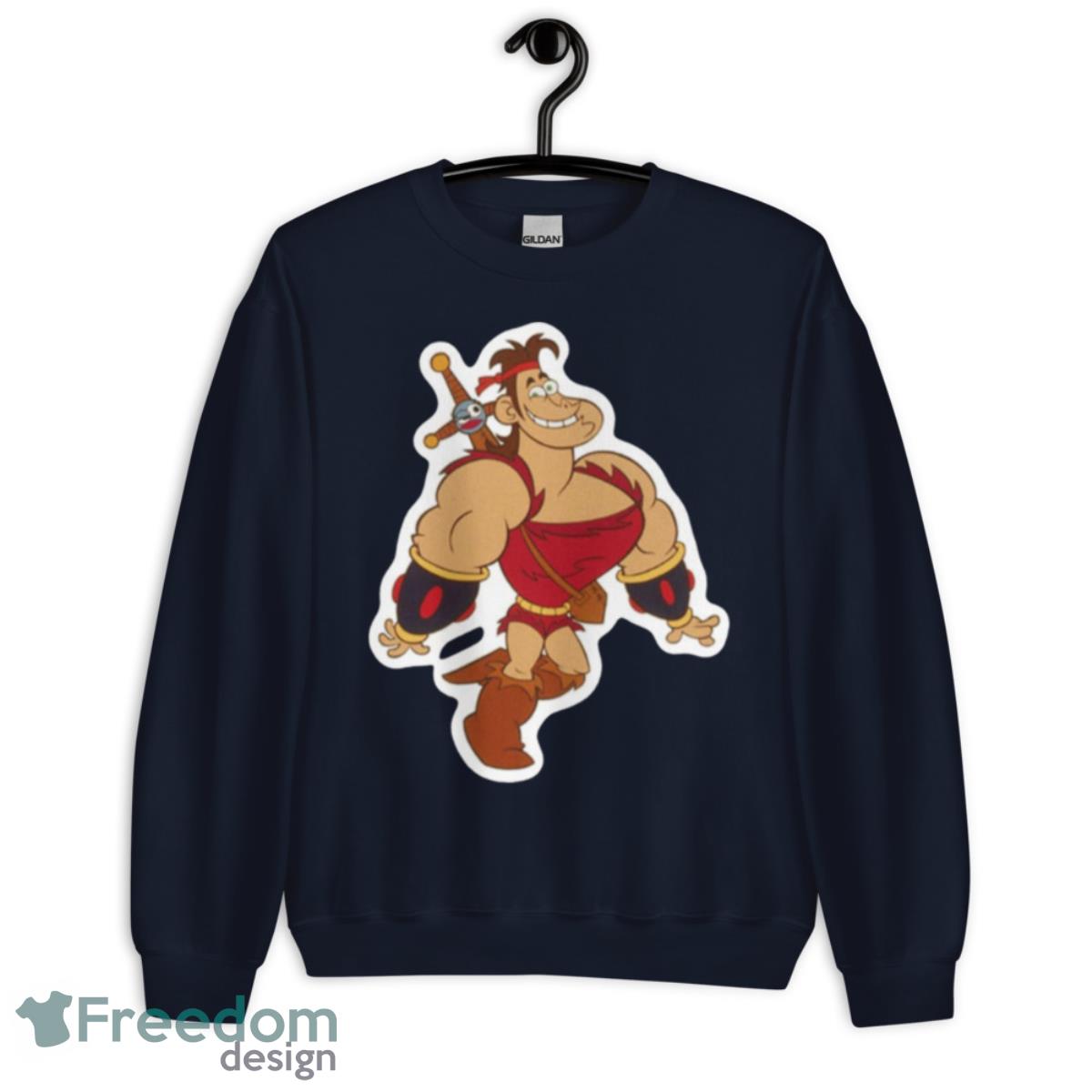 Dave The Barbarian Shirt - Unisex Crewneck Sweatshirt-1