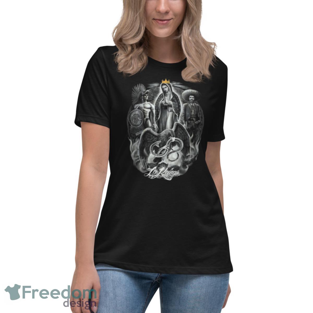 David Gonzales Art DGA La Reina T Shirt - Womens Relaxed Short Sleeve Jersey Tee David Gonzales Art DGA La Reina T Shirt - Womens Relaxed Short Sleeve Jersey Tee