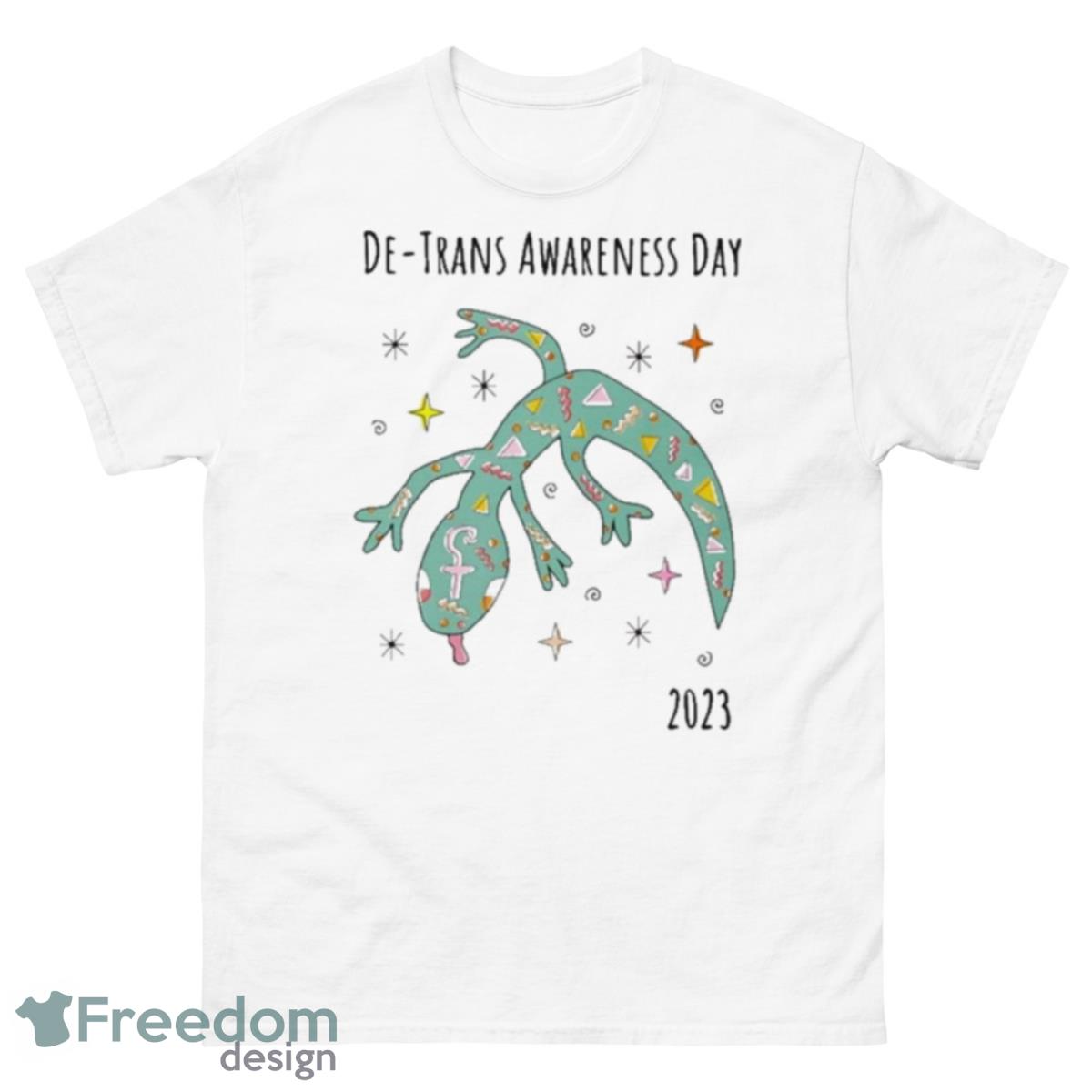 De Trans Awareness Day 2023 Shirt - 500 Men’s Classic Tee Gildan