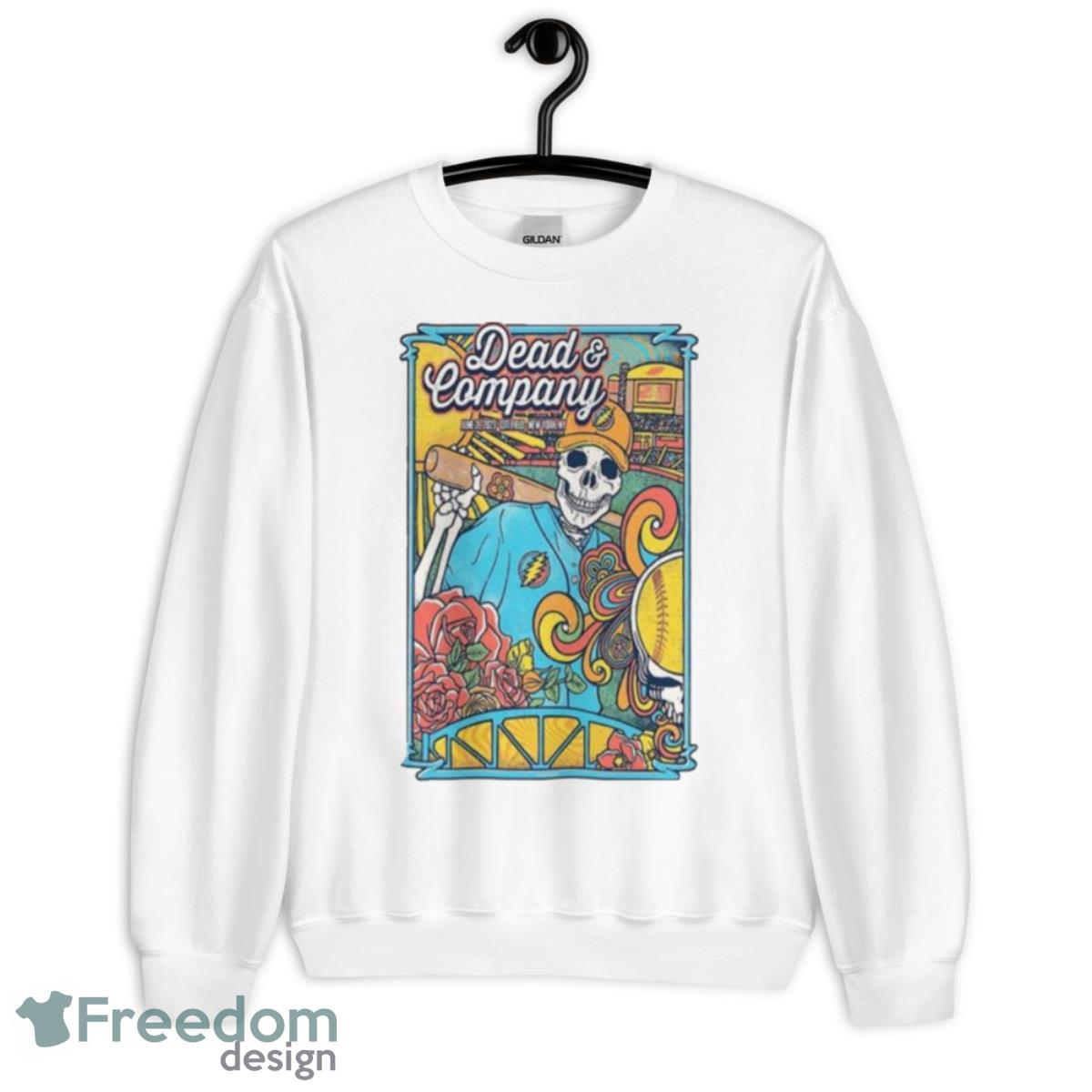 Dead & Company New York NY 6 21 23 Tour VIP Poster shirt - Unisex Heavy Blend Crewneck Sweatshirt