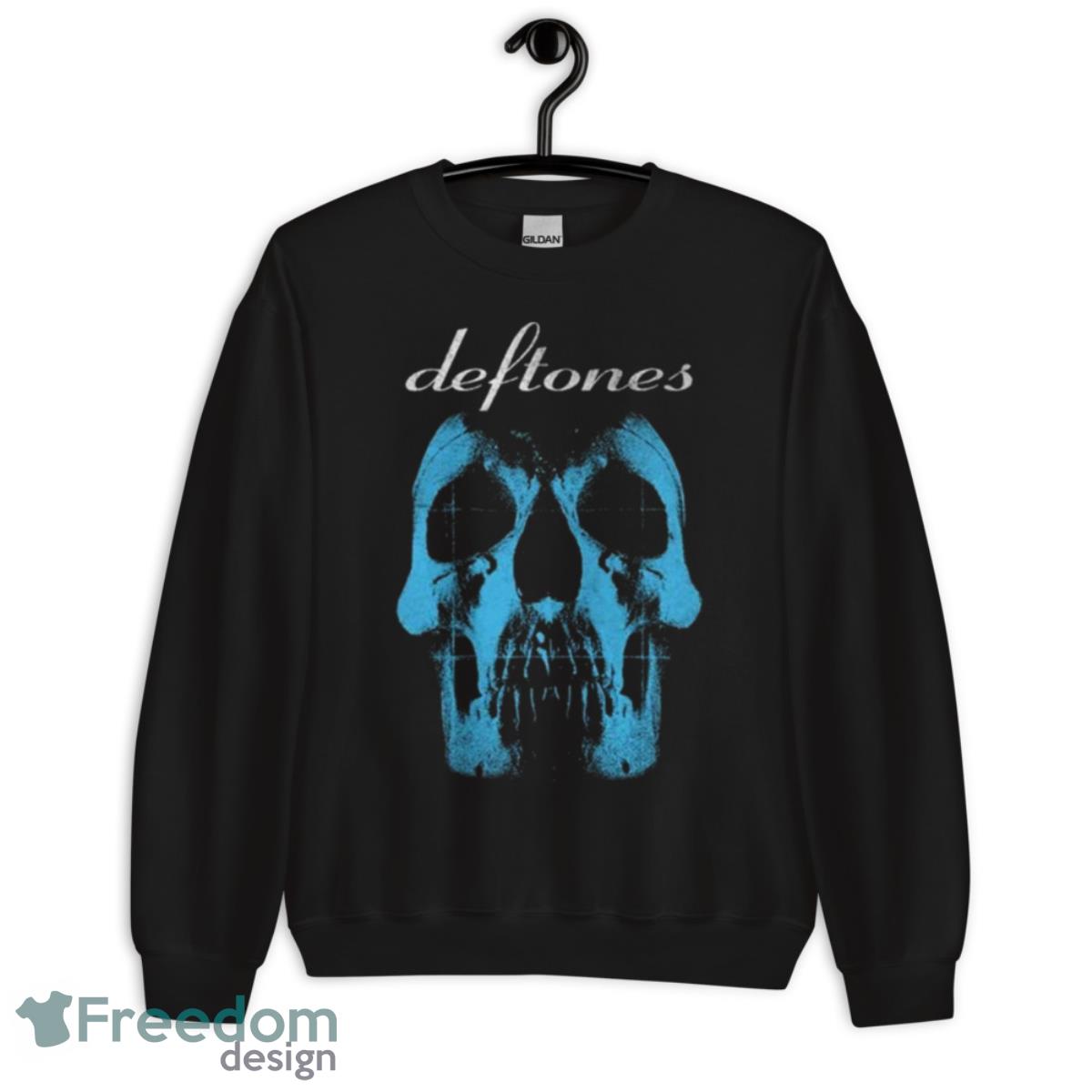 Deftones blue skull T shirt - Unisex Crewneck Sweatshirt Deftones blue skull T shirt - Unisex Crewneck Sweatshirt