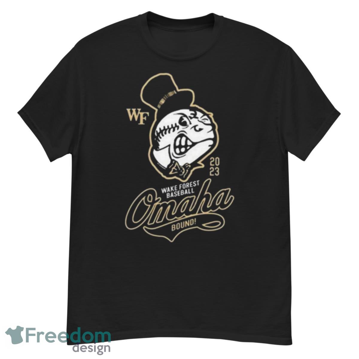 Demon Deacons 2023 Wake Forest Baseball Omaha Bound Shirt - G500 Men’s Classic T-Shirt