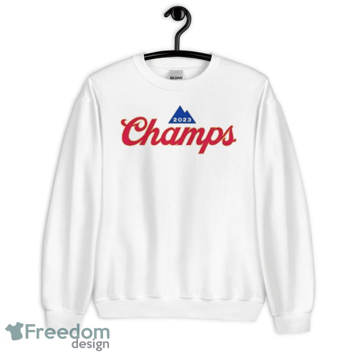 Denver 2023 Champs Logo Shirt - Unisex Heavy Blend Crewneck Sweatshirt