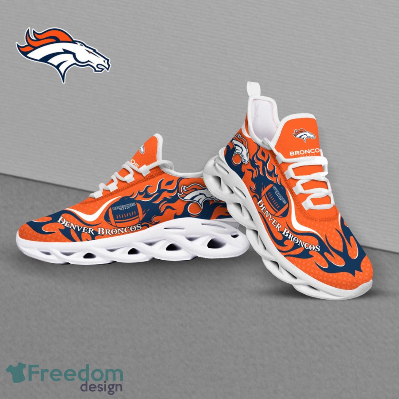 Denver Broncos NFL Max Soul Shoes Trending Men And Women For Fans -  Freedomdesign