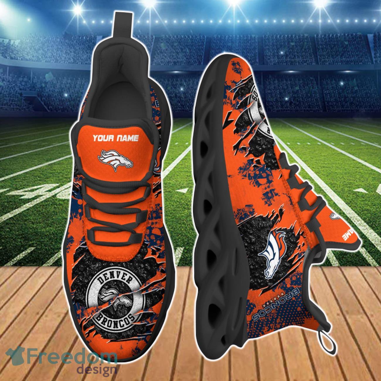 HOT Denver Broncos Nfl Custom Name Clunky Max Soul Shoes Sneakers For Mens  Womens Personalized Gifts - Usalast